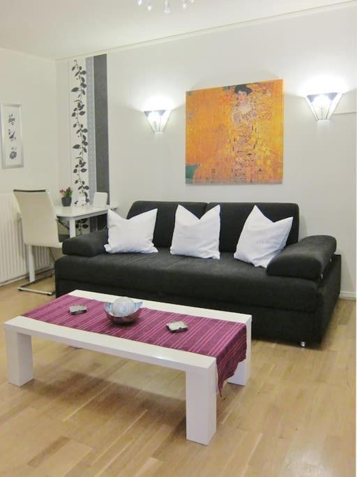 Modernes 1 Zimmer Luxusappartement Kleiner Roland Mit Parkplatz Und Balkon In Bremen Naehe Zentrum Bagian luar foto