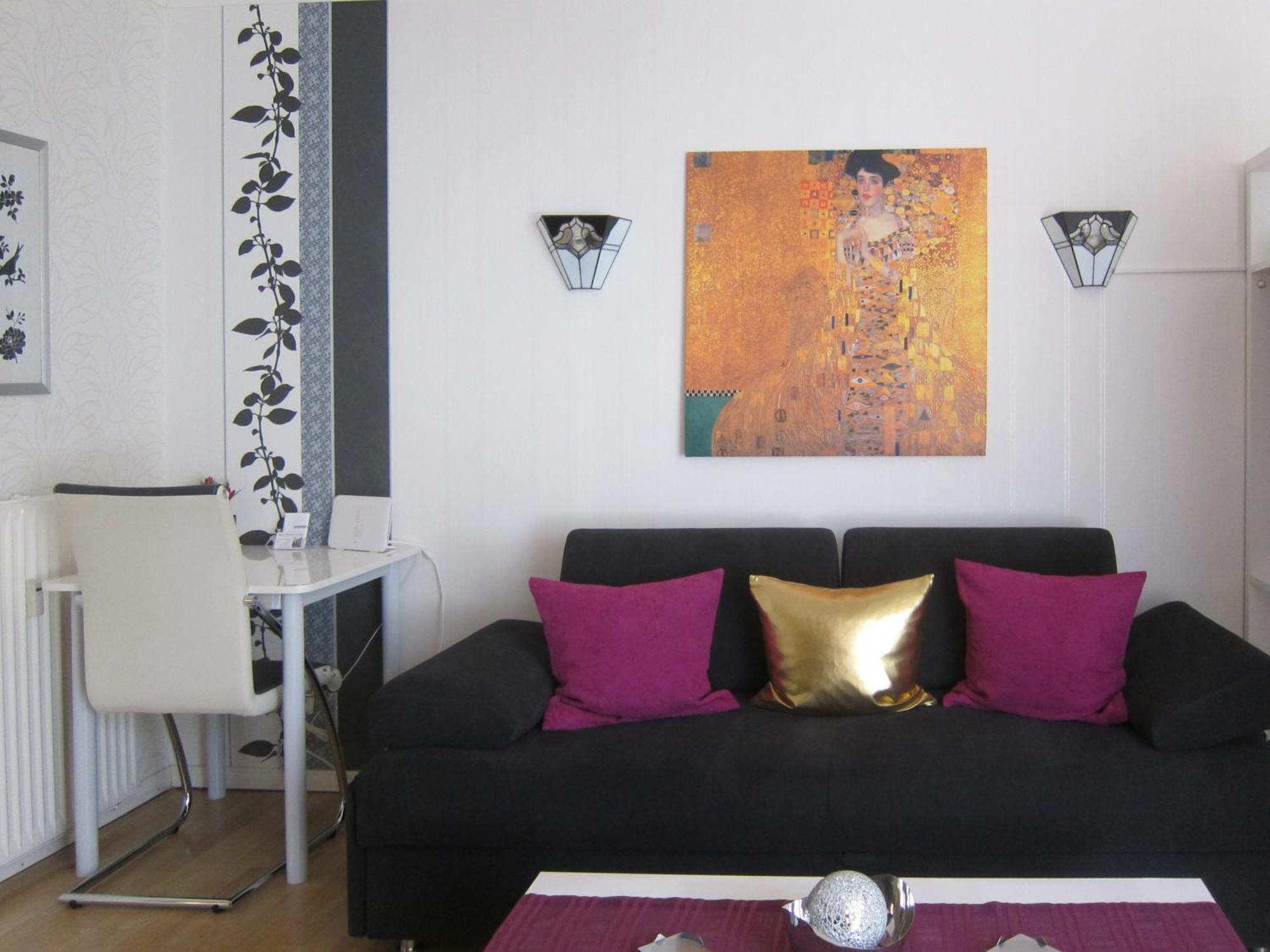 Modernes 1 Zimmer Luxusappartement Kleiner Roland Mit Parkplatz Und Balkon In Bremen Naehe Zentrum Bagian luar foto