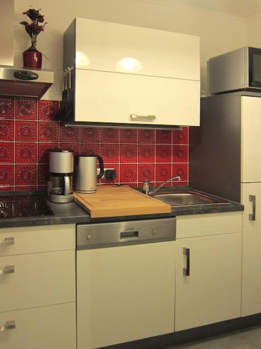 Modernes 1 Zimmer Luxusappartement Kleiner Roland Mit Parkplatz Und Balkon In Bremen Naehe Zentrum Bagian luar foto